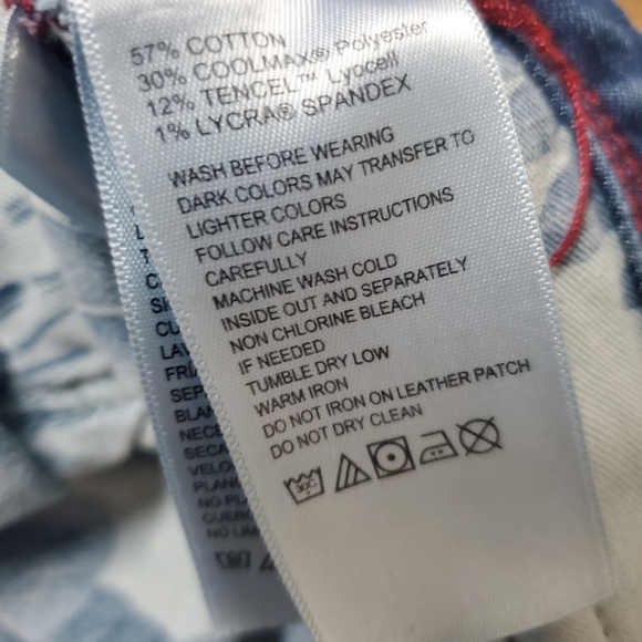 Tommy Bahama Jeans Men's 38x34 Blue Standard Classic Straight Cut Medium Wash - Picture 13 of 13